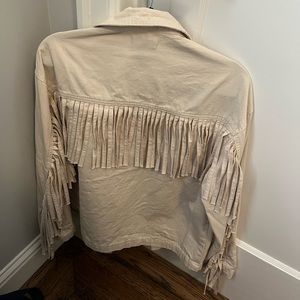 AQUA Fringe Jacket